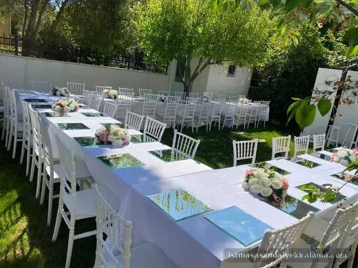 Düğün Masası Kiralama - Düğün Organizasyonu Nikah Nişan