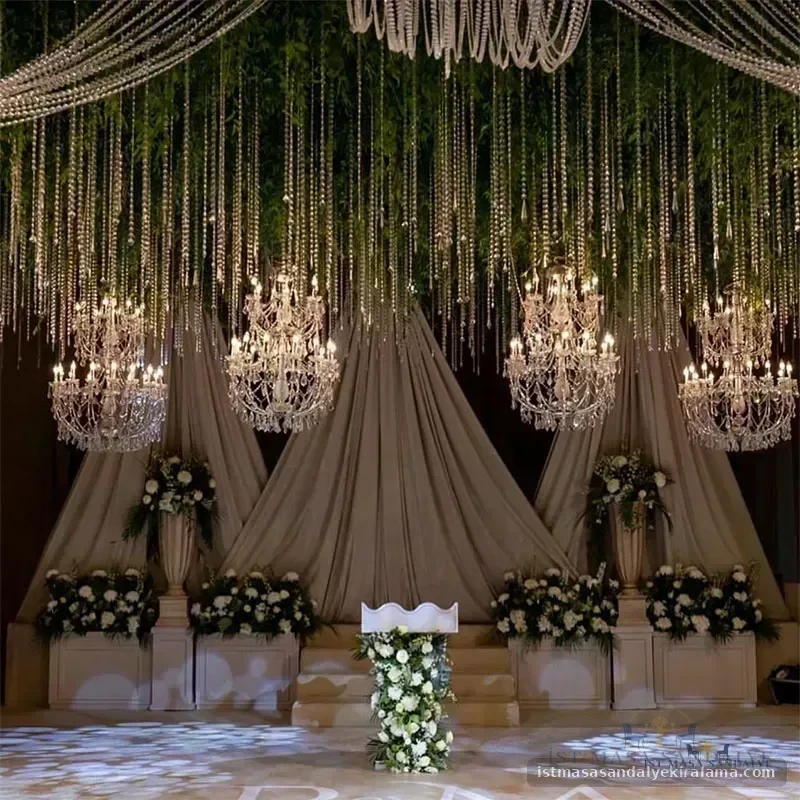 Düğün Masası Kiralama - Düğün Organizasyonu Nikah Nişan