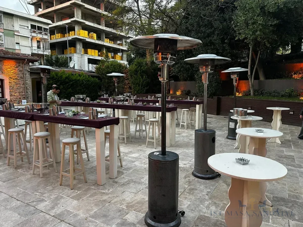 Isıtıcı Kiralama - Kokteyl Masali Palmiye Soba Kiralama