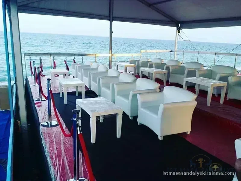 Koltuk Takımı Kiralama İstanbul gerçek kurulum görseli