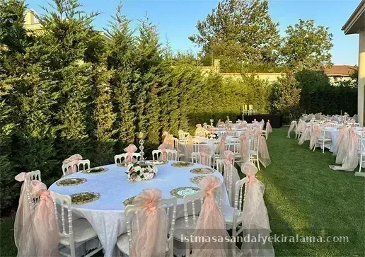 Bakırköy Masa Sandalye Kiralama