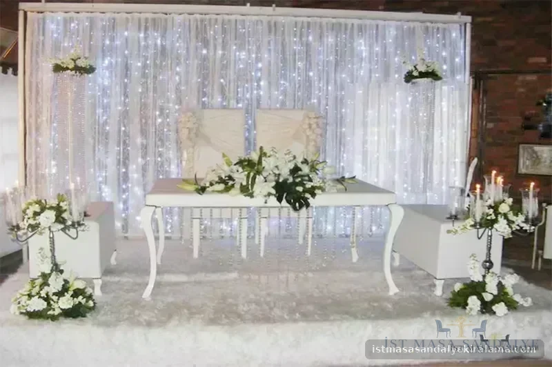 Pleksi Nikah Kursusu Kiralama - Nikah Masası Kiralama Düğün Nişan