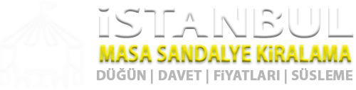 İstanbul Masa Sandalye Kiralama Logo