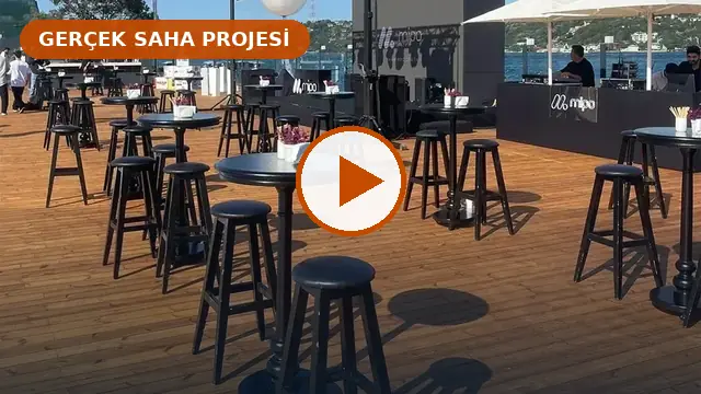 İstanbul Lake Masa Kiralama Hizmetimiz gerçek saha videosu